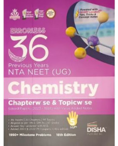 Errorless 36 Year Nta Neet Ug Chemistry C.W T.W